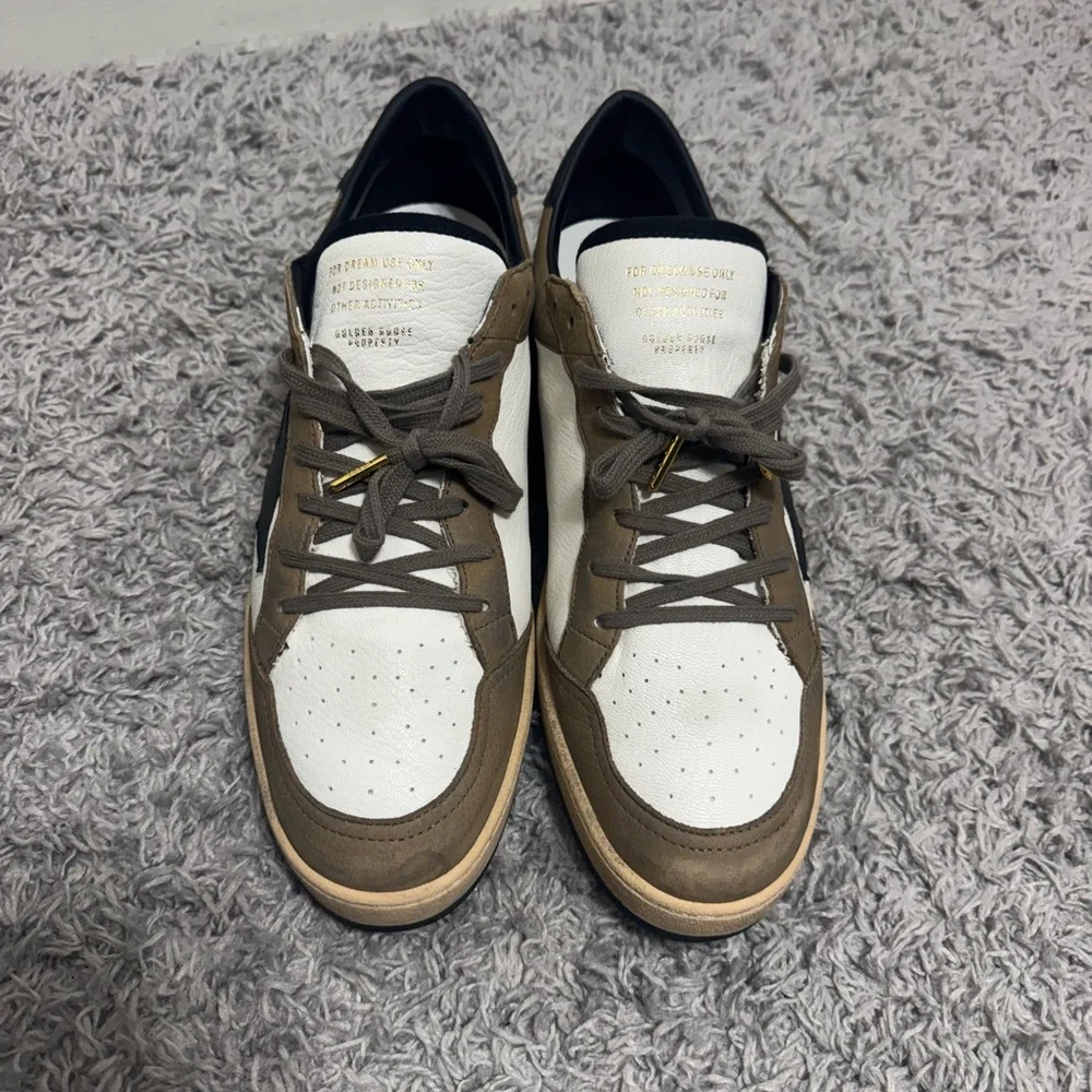 Golden Goose Men's Black and Brown Sneakers - Picture 3 of 15
